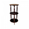 3 Tier Wooden Round Shelf Shelves