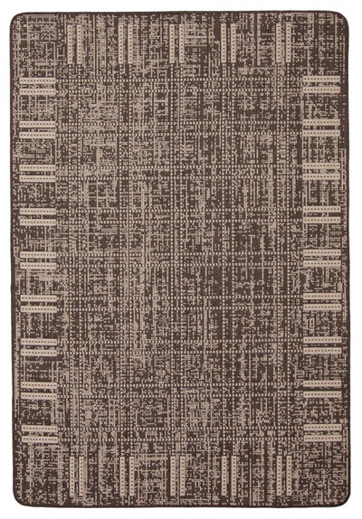 Joni Chocolate Area Rug - 3'3" X 4'7"