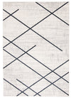 Damali Ivory/Blue Machine Washable Area Rug - 6'0\" x 9'0\"
