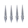 4 Pack Acrylic Diamond Icicles 5\" - Set of 2 Christmas Ornaments