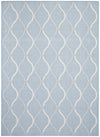Neisha Abstract Light Blue Rug 5'3\" X 7'3\" Area Rug
