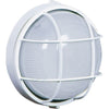 Marine 1-Light White Outdoor Wall Light III