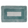 Microfibre Border Bathmat Blue 20 x 32 Bathmat