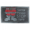 Rubber Santa Please Stop Here Floormat