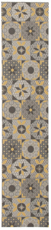 Bellezza Grey 2'2\" x 26'0\" Area Rug