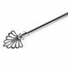 16/19mm Metal Drape Pole Set Crown - Nickel