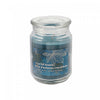 18 Oz Scented Glass Jar with Glass Lid Crisp Fall Breeze - Set of 2 Candle