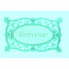 Victorian Bienvenue Rubber & Brush Floormat