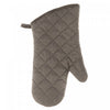 Quilted Oven Mitt Grey 7.5\" x 13\" - Set of 4