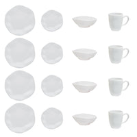 Ryo 16-Piece Dinnerware Set - White