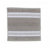 Deluxe Wash Cloth 12 x 12 Light Grey - Set of 6 Towels