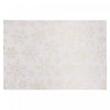 Vinyl Placemat Gold Snowflake on White - Set of 12
