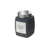 13.2 Oz Luxe Scented Square Candle with Lid Silver Mohair - Set of 2
