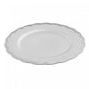 Charger Plate Scallop Edge Silver 13\" - Set of 6 Dinnerware