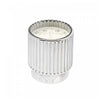 4.6oz Ribbed Silver Electroplated Scented Candle Winter Berry - Set of 2