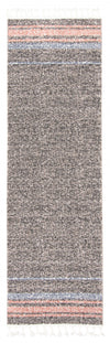 Vera Earth Taupe/Ivory Area Rug - 2'7\" x 8'4\"
