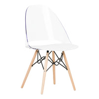 Annexe Eiffel Style Office Chair - Pure White