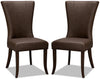 Bree Dining Chair, Set of 2 – Brown