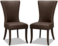 Bree Dining Chair, Set of 2 – Brown