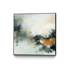 \"Transition\" Canvas Framed Black 20x20 Wall Art