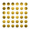 \"Golden Spots White\" Giant Art 54x54 Wall Art