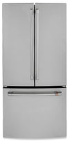 Cafe 33\" 18.6 Cu. Ft. French-Door Refrigerator - Stainless - CWE19SP2NS1