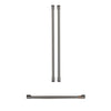 Café French-Door Refrigerator Brushed Black Handle Set - CXMA3H3PNBT