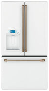 Cafe 36\" 22.2 Cu. Ft. French-Door Refrigerator - Matte White - CYE22TP4MW2