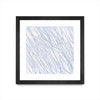 \"Hula Ii\" Matted and Framed Black 36x36 Wall Art