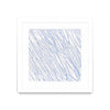\"Hula Ii\" Matted and Framed White 30x30 Wall Art