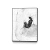 \"Looking Lens Ii\" Canvas Framed Black 18x24 Wall Art