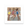 \"The Orange County Club.tif\" Matted and Framed White 36x36 Wall Art