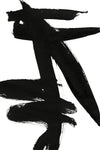 \"Composition In Black And White 9\" Giant Art 72x48 Wall Art