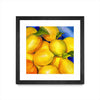 \"Zest For Life\" Matted and Framed Black 30x30 Wall Art