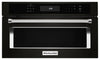 KitchenAid 1.4 Cu. Ft. Built-In Microwave with 900 Watts Cooking - Black Stainless Steel with PrintShield™ Finish - KMBP100EBS