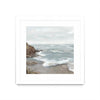 \"Beautiful Bay\" Matted and Framed White 30x30 Wall Art