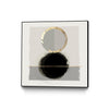 \"Dream Life Inspired I\" Canvas Framed Black 20x20 Wall Art