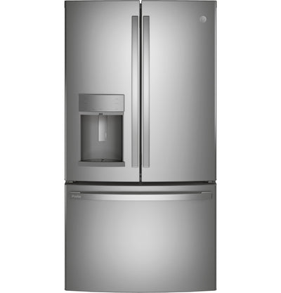 GE Profile 22.1 Cu. Ft. Door-in-Door French-Door Refrigerator - PYD22KYNFS - Refrigerator in Fingerprint Resistant Stainless Steel
