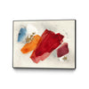 \"Equilibrium V4\" Canvas Framed Black 24x18 Wall Art