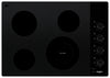 Whirlpool 30\" 4-Element Electric Cooktop - Black - WCE55US0HB