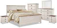 Willowton 8-Piece King Bedroom Package