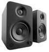 Kanto YU6 Powered Bluetooth Bookshelf Speakers with Phono Preamp for Turntable - YU6MB