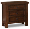 Sonoma Bedside 3-Drawer Nightstand, 28\"W x 28\"H - Mango Brown