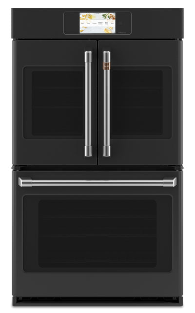 Café Professional Series 30" Smart Built-In French-Door Double Wall Oven - CTD90FP3ND1