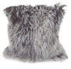 Mongolian 16\" Square Accent Pillow - Lavender/Grey Tip