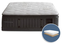 Stearns & Foster Princedale Medium Pillow-Top Low-Profile Queen Mattress Set
