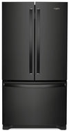 Whirlpool 36\" 25 Cu. Ft. French-Door Refrigerator - Black - WRF535SWHB