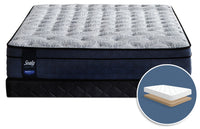 Sealy Posturepedic Erindale Euro-Top Firm Low-Profile King Mattress Set
