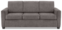 Becca Chenille Full-Size Sofa Bed – Grey