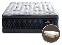 Serta Perfect Sleeper® Mansell Plush Super Pillow-Top Split Queen Mattress Set